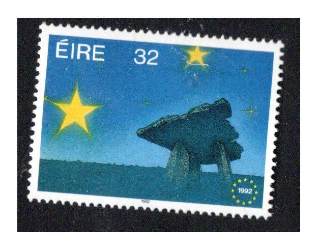 1992 Ireland Single European Market Commemorative Stamp Mint Never Hinged (MNH)
