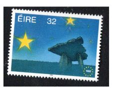 1992 Ireland Single European Market Commemorative Stamp Mint Never Hinged (MNH)