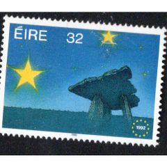 1992 Ireland Single European Market Commemorative Stamp Mint Never Hinged (MNH)