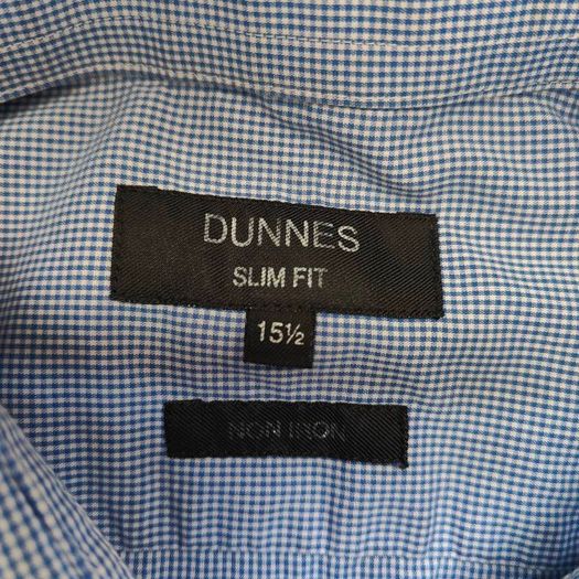 Men's Long sleeve Blue shirt, size M