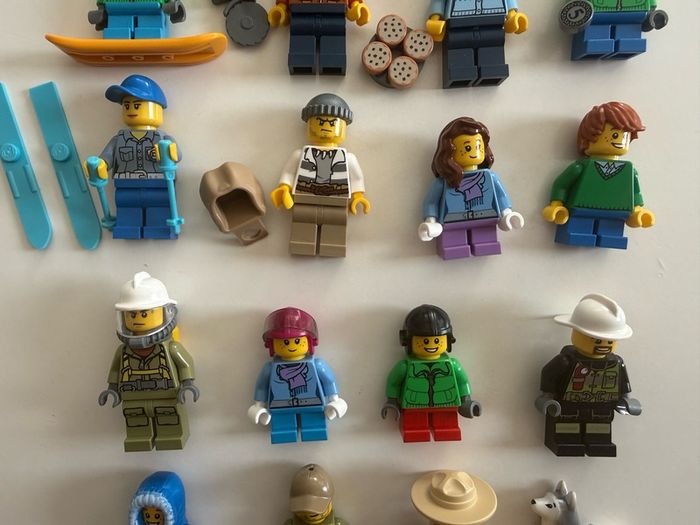 Lego City minifigures