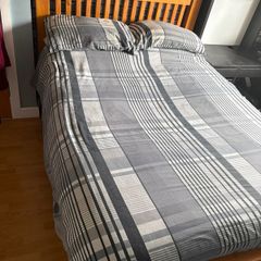 Solid Oak bed