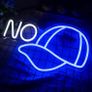 Neon Signs No Cap White&Blue LED Light Sign USB/Switch Operated Neon Sign Wall Decorate for Gameroom,Bar, Bedroom, Livingroom, Club (FREE POSTAGE) Image 6