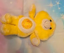 Funshine Sunshine Bear Carebear Kenner American Greetings Corporation AGC 1983 Plush Teddy 12inch Large Vintage