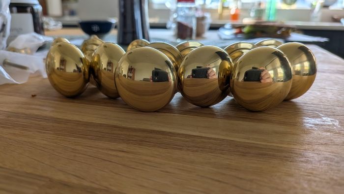brass kitchen door handles