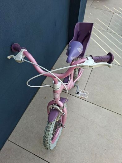 Olivia 14" girls bike - pink/purple
