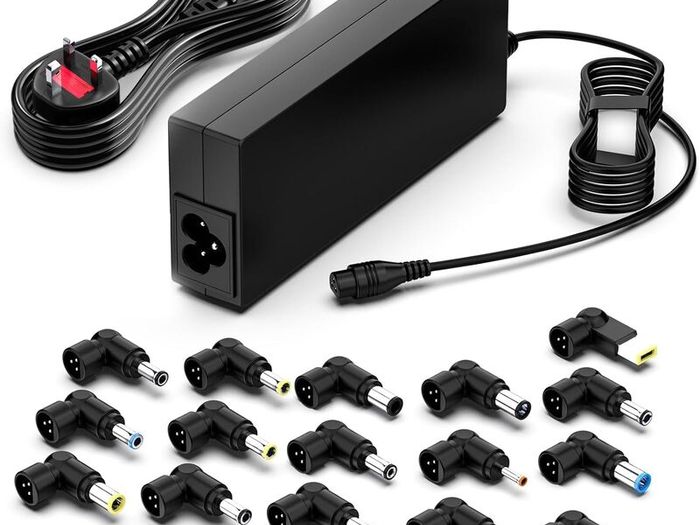 Universal Laptop Charger 15V 20V AC Adapter with 15 Tips for HP Dell Lenovo Acer ASUS Toshiba Sony Samsung