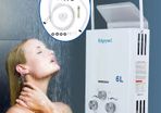 6L Propane Gas LPG Tankless Instant Hot Water Heater Boiler with Shower Head CE / ISO Approved