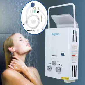 6L Propane Gas LPG Tankless Instant Hot Water Heater Boiler with Shower Head CE / ISO Approved