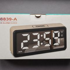Digital alarm clock with LED display