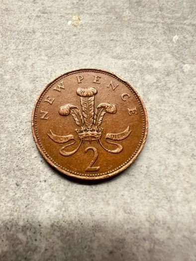 1971  2 New pence Very rare