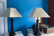 Bedside Lamps x 2