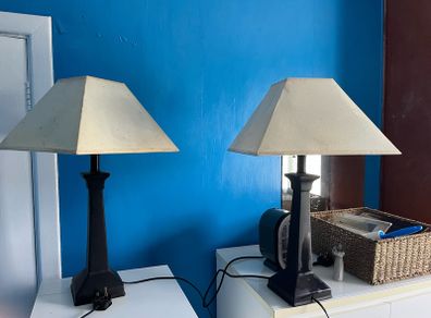 Bedside Lamps x 2