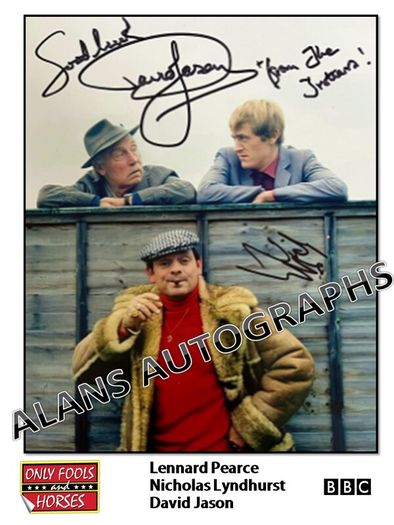 Only Fools And Horses Autograph