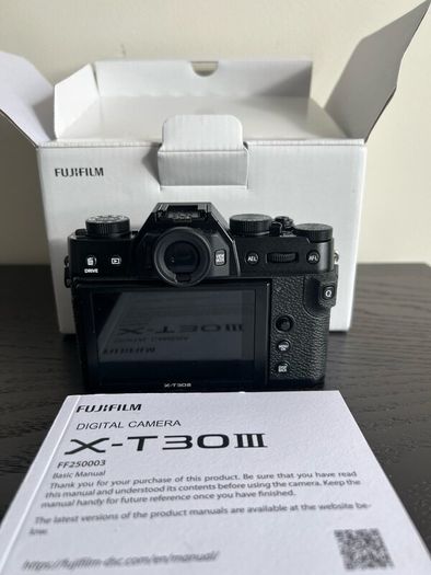 Fujifilm X-T30 III Body  Black, Boxed, Like New