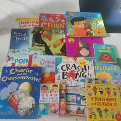 selection of kids books