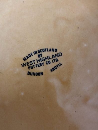 Vintage Long John Ceramic Ashtray