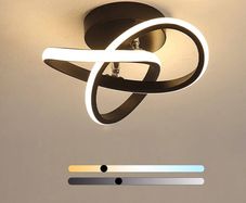 NEW | LED Ceiling Light Modern Curved Creative Design Ceiling Lights 22W