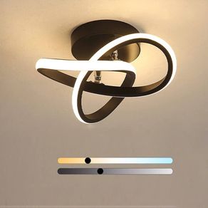 NEW | LED Ceiling Light Modern Curved Creative Design Ceiling Lights 22W