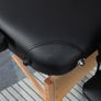 Foldable Massage Table Beauty Bed Salon Therapy Spa Couch 2 Zone White Image 9