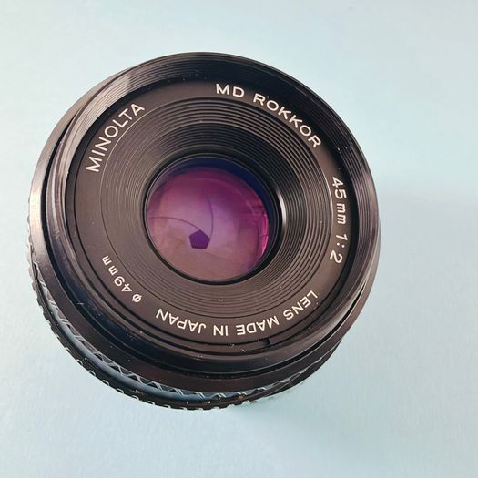 Minolta MD Rokkor 45mm F2