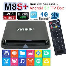 Android Tv Box Tt Tv Box 4k Hevc M8s+