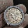 2 Reichsmark 1938 G Karlsruhe WW2 Silver Coin third Reich Image 5
