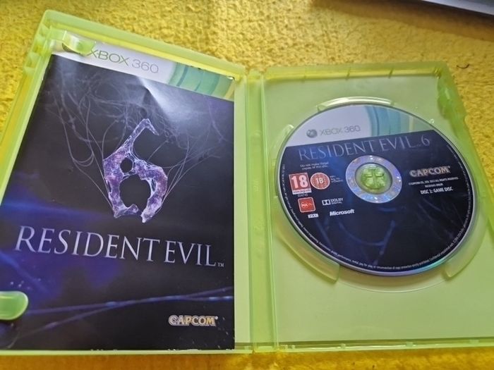 Resident Evil 6 xbox 360 games Original