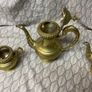 tea/coffee brass set Image 3