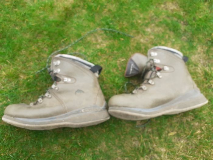 Simms felt sole size 11/EU 46 wading boots