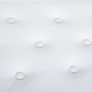 Leather Piano Dressing Stool  White Image 9