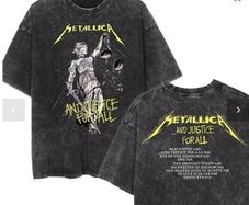 Metallica And Justice for All Tshirt  NEW  Size L (fits like XL)