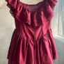 SHEIN Red Poofy Dress XL Image 2