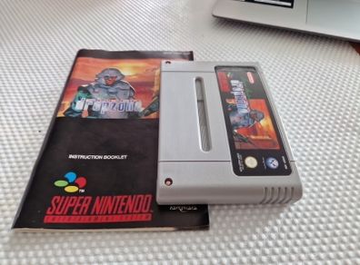 Super Drop Zone Snes Super Nintendo Arcade Retro Games Original