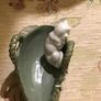 Vintage ceramic basket with cat Image 2