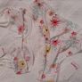 Freya Florri - Underwired Plunge Bra 30F and Briefs XS - White Floral- BNWT RRP 56 Image 8