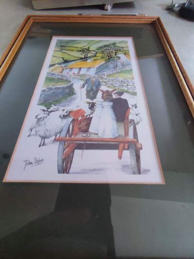 Irish Artist John Dixon Print "Good Morning! Maidin Bhrea!"