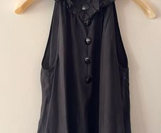 Sleeveless silk blouse J Crew