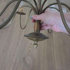 Brass ceiling light