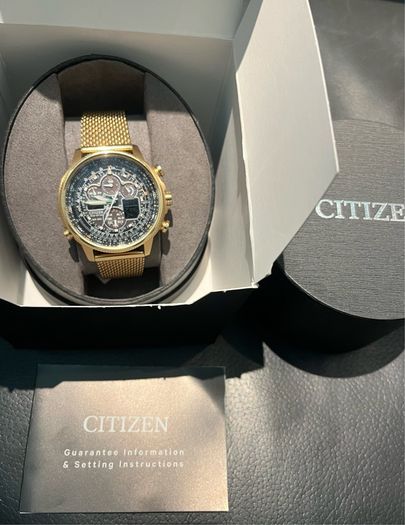 Citizen Navihawk A.T eco drive solar powered Watch
