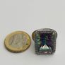 Brand New 18ct White Gold Mystic Topaz & Diamond Cocktail Ring Image 5