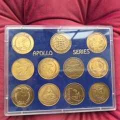 Nasa Apollo mission bronze medals