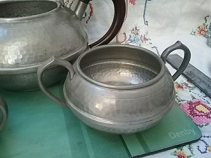 My Lady Pewter Tea Set