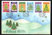 2006 Isle of Man Christmas Tree Commemorative Stamps First Day Cover (FDC)