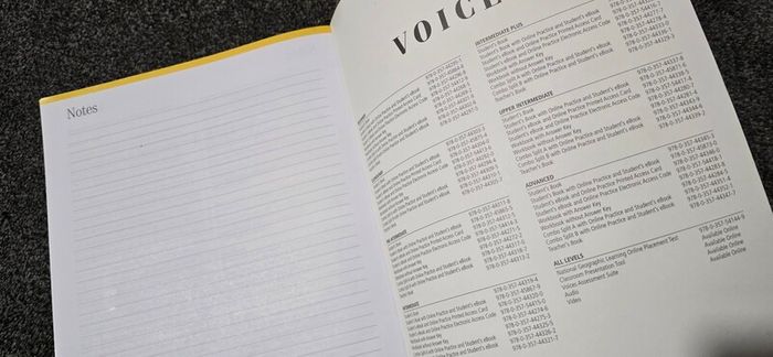 English book A2, new
