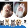 BreezyPaws Pet Dog Cat Paw Trimmer Hair Shaver Grooming Clippers with LED Light Spare Blades Low Noise Waterproof Rechargeable Paw Trimmer Clippers Shaver Razor for Dogs Cats Paws Eyes Ears Face Image 4