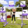 Gymnastics Bar Gymnastics Bars for Kids with 13 Height Adjustable Gymnastics Bar Gymnastics Children's Horizontal Training Bar Image 5