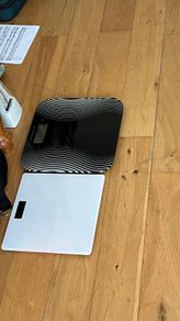 Scale digital black, 30x30 cm