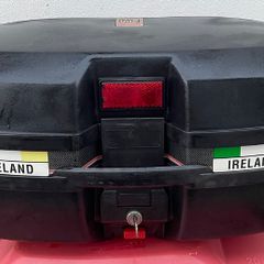 GIVI motorcycle top box and mounting bracket (E45)