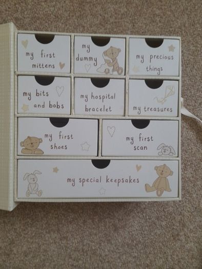 Keepsake Box With Drawers